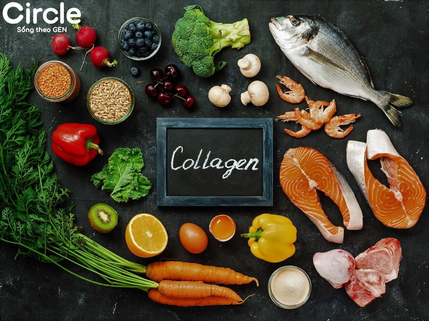 Collagen cũng đóng vai trò chính trong việc đẩy nhanh quá trình tái tạo tế bào da mới và hạn chế sẹo thâm.