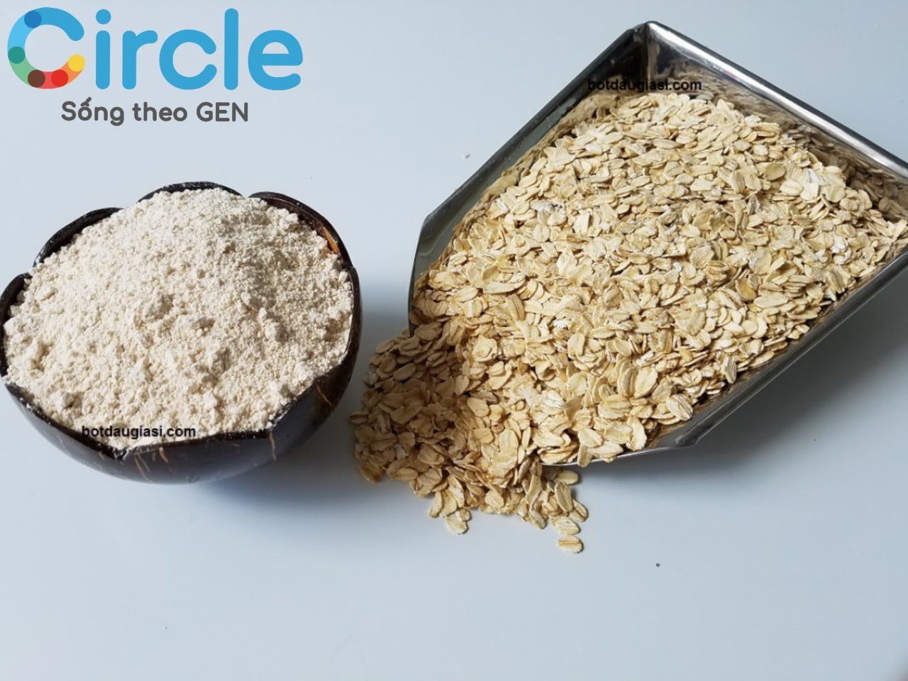 Bữa sáng nhanh, gọn và đầy đủ dưỡng chất với bột yến mạch sẽ giúp trẻ có đủ năng lượng cho ngày mới năng động. 